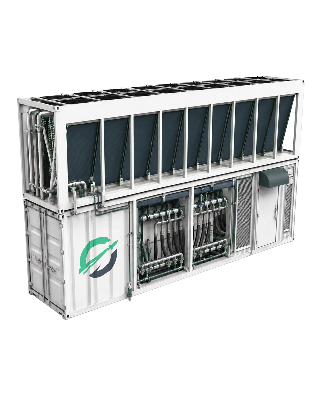 Container Alpha-Node-01 hydrocooling Islande